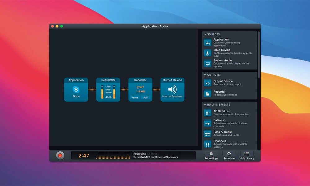 Audio Hijack screenshot 2